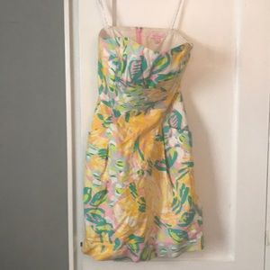 Strapless Lilly Pulitzer dress